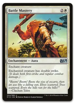 Battle Mastery #4 (LP) Magic 2015 M15 Magic MTG - Image 1