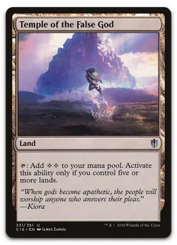 Temple of the False God #331 (NM) Commander 2016 C16 Magic MTG - Image 1