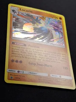 Lucario SM54 Holo Promo Carte Pokemon FR - Image 3