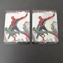 MTG, Heroic Intervention #034 Marvel's Spider-Man Eternal, Reg & Foil, NM Mythic - Image 1