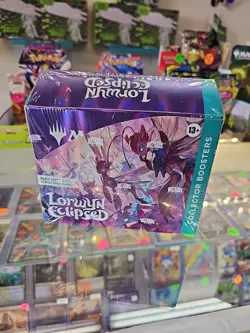 Magic the Gathering Lorwyn Eclipsed Collector Booster Box Magic MTG Sealed - 12 - Image 1