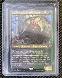 1x Reyhan, Last of the Abzan - Foil Etched NM-Mint, English Commander Legends - Image 1