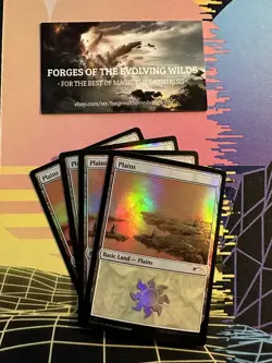Plains 1351 Foil x4 4x 4- Secret Lair - SLD - Angels Commander: Just like Us - Image 1