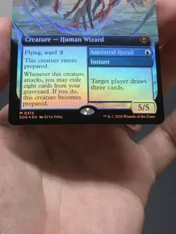Emeritus of Ideation - Foil Extended Art - NM MTG Mythic - Image 4