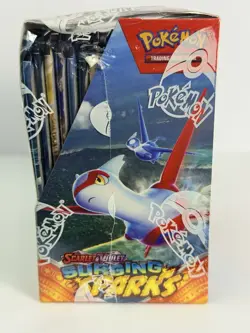 Scarlet & Violet Surging Sparks Booster Box SEALED NICE TCG POKEMON - Image 3