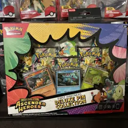 Pokemon Ascended Heroes First Partner Deluxe Pin Collection - Image 1
