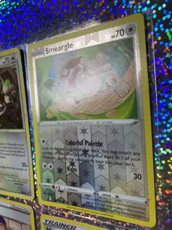 Pokemon TCG Smeargle: Undaunted Rare Holo 8/90; Reverse Holo 137/195 - Image 3