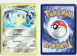 Alolan Sandshrew 137/236 Cosmic Eclipse Common Pokemon NM - Image 3