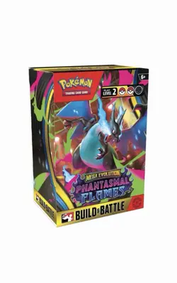Phantasmal Flames Build and Battle Box Pokemon TCG Sealed - Image 1