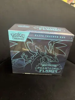 Pokemon Mega Evolution Phantasmal Flames Elite Trainer Box - Image 1