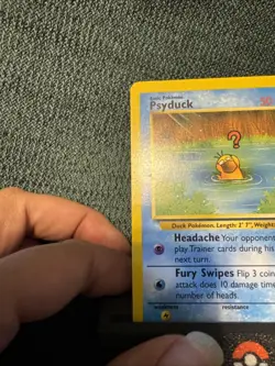 Pokemon TCG - Psyduck WOTC Black Star League Promo #20 - Image 5