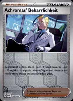 Pokemon 057/064 - Achromas' Beharrlichkeit - Reverse Holo - SFA Nebel der Sagen - Image 1