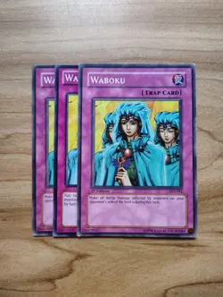 Yu-Gi-Oh - Waboku 3X - Full Playset - Image 1