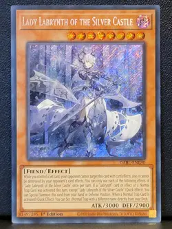 Yugioh Lady Labrynth Of The Silver Castle DABL-EN030 1st Ed Secret Rare Nm-M - Image 1