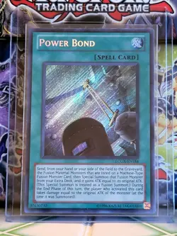 Power Bond LCGX-EN184 Secret Rare NM+ / MINT - Image 1