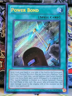 Power Bond LCGX-EN184 Secret Rare NM+ / MINT - Image 2