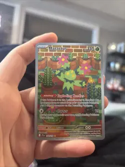 Maractus Pokemon TCG Illustration Card SV09 Journey Together 160/159 - Image 1