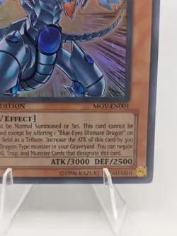 Blue Eyes Shining Dragon Limited Edition MOV-EN001 Yu-Gi-Oh! Card - Image 4