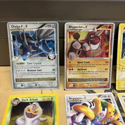 Pokemon Lvx Holo Rare 6 Card Lot Vintage Dialga Team Rocket Arceus Collection - Image 2