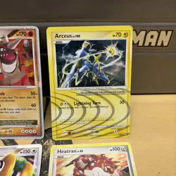 Pokemon Lvx Holo Rare 6 Card Lot Vintage Dialga Team Rocket Arceus Collection - Image 3