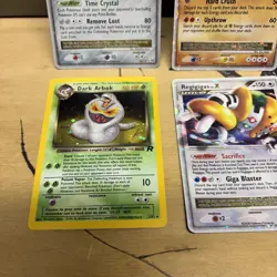 Pokemon Lvx Holo Rare 6 Card Lot Vintage Dialga Team Rocket Arceus Collection - Image 5