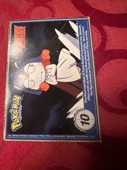 Vintage Zapdos Poke Trivia BK Mewtwo Strikes Back Burger King Pokemon Movie Card - Image 2