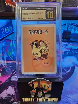Pidgey Pokemon Playing Cards 2019 JPN Old Maid CGC PRISTINE 10 - Image 1