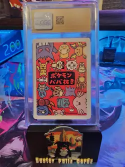 Pidgey Pokemon Playing Cards 2019 JPN Old Maid CGC PRISTINE 10 - Image 3