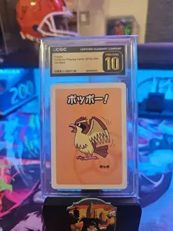 Pidgey Pokemon Playing Cards 2019 JPN Old Maid CGC PRISTINE 10 - Image 5