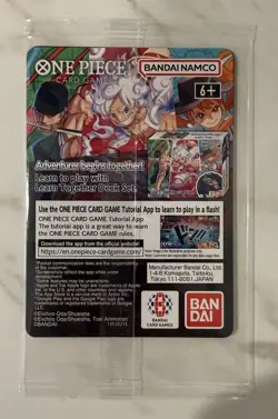 Bandai Namco Monkey.D.Luffy Full Art Holo Promo Card US Voyage P-055 One Piece - Image 2