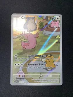 Pokemon Chansey 187/167 Twilight Masquerade Snorlax Ditto Psyduck SV NM Card - Image 2