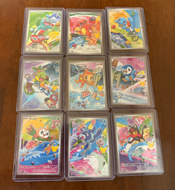 Pokemon 2026 First Partner Illustration Collection Series 1 Promo set (9 cards) - Image 1