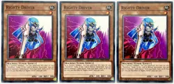 3 x SR10-EN019 Righty Driver - Common 1st Edition Near Mint YuGiOh Cards - Image 1