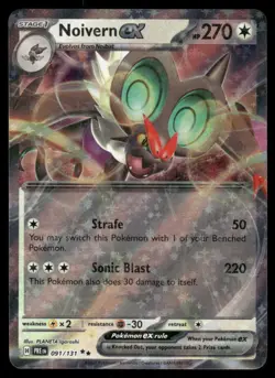 Pokemon Cards Noivern ex 091/131 Prismatic Evolutions Holo Double Rare NM - Image 1