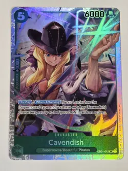 Cavendish Reprint Foil EB01-012 PRB-02 The Best Vol 2 One Piece Card TCG ✨ - Image 1