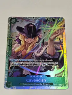 Cavendish Reprint Foil EB01-012 PRB-02 The Best Vol 2 One Piece Card TCG ✨ - Image 2