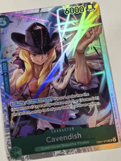 Cavendish Reprint Foil EB01-012 PRB-02 The Best Vol 2 One Piece Card TCG ✨ - Image 5