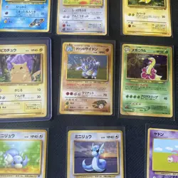 Huge Lot Of Pokemon Pocket Monsters Vintage Japanese Cards Holos And more - Image 3