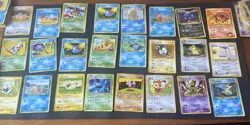 Huge Lot Of Pokemon Pocket Monsters Vintage Japanese Cards Holos And more - Image 5