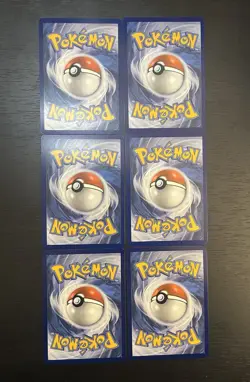 Pokemon 151 Reverse Holo Starter Lot Squirtle Charmander Bulbasaur 6 cards NM - Image 2