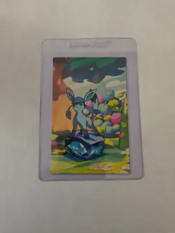 Prismatic Evolutions Mini Tin Art Cards Full Set Display (8 Cards) - Image 2