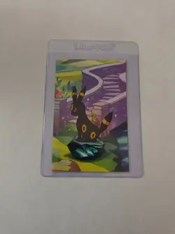 Prismatic Evolutions Mini Tin Art Cards Full Set Display (8 Cards) - Image 4
