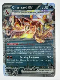 Charizard ex 196 Promo Jumbo Card Holo - Image 1