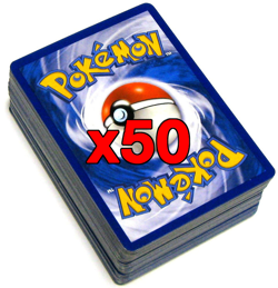 Pokemon 50 Assorted Common/Uncommon Bulk Card Lot - Image 1