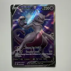 Pokemon Mewtwo V SWSH: Sword & Shield Promo Cards Holo SWSH229 220 HP EN - Image 1