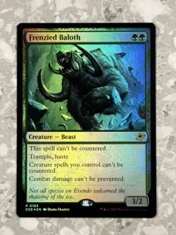 Frenzied Baloth 183 FOIL R MTG Edge of Eternities NM X1 - Image 1