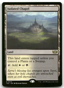 Isolated Chapel #373 MTG Tarkir Dragonstorm TDC NM X1 - Image 1