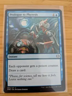 MTG Prologue to Phyresis 065 Phyrexia: All Will Be One M/NM Free UK P&P - Image 1