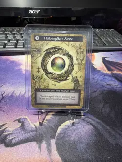 Philosopher’s Stone - Alpha Nonfoil Unique - Sorcery Contested Realm - NM - Image 1