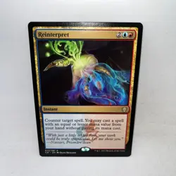 Reinterpret 73 Rare Commander 2021 Magic: The Gathering Lightly Played - Image 1